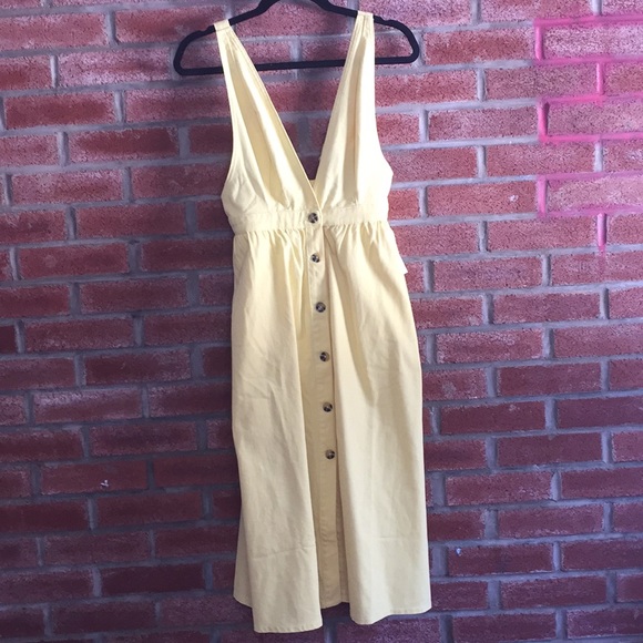 NWT Urban Outfitters cotton pinafore dress - Picture 2 of 6